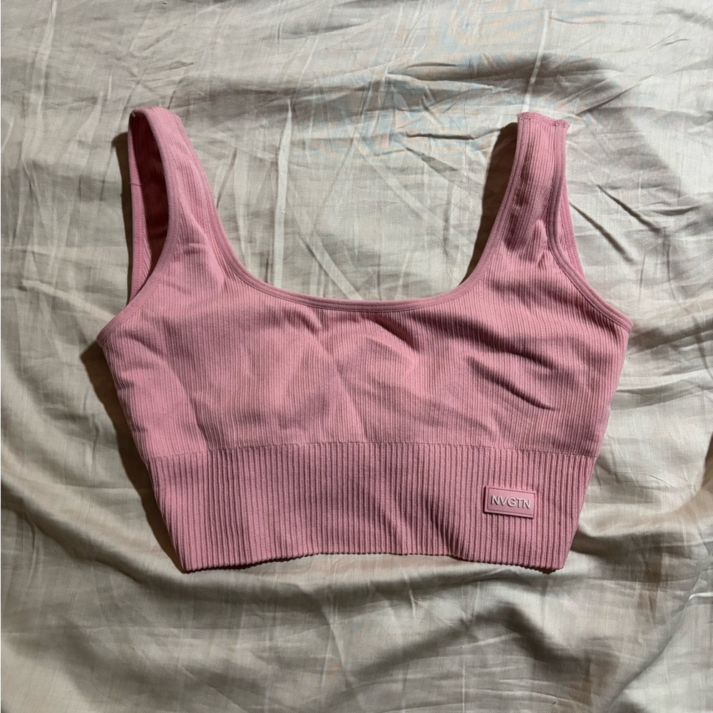 NVGTN Pink Sports Bra Size Small